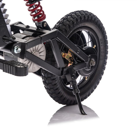 Kids Off-Road Ride-On Motorcycle With Bluetooth Suspension - Omega Lifestyles