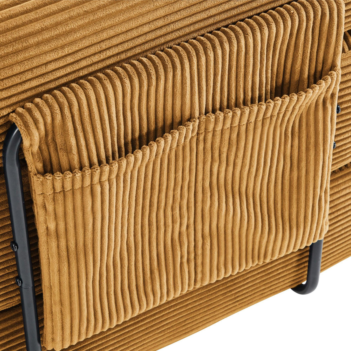 Convertible Corduroy Memory Foam Folding Sofa Bed - Omega Lifestyles