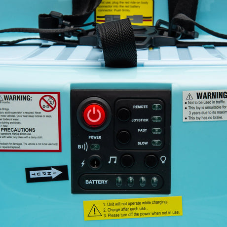 12V Remote Control Kids Bumper Car With LED Lights - Omega Lifestyles