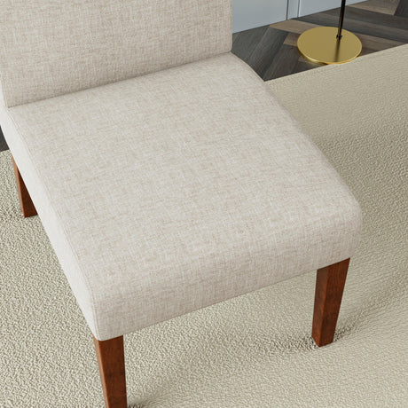 Fabric Accent Chair Set Of 2 With Round Wood Table - Omega Lifestyles