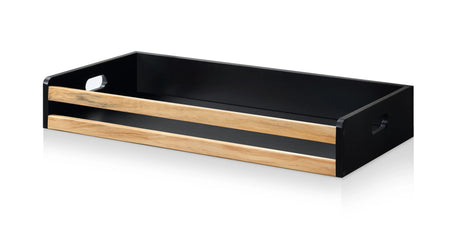 Solid Wood Multi Purpose Black Changing Table - Omega Lifestyles