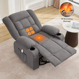 3D Kneading Heated Recliner Massage Chair With USB Port - Omega Lifestyles