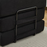 Corduroy Folding Sofa Bed With Foam Spring Mattress - Omega Lifestyles