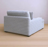 Corduroy Jumbo Chaise Lounge Chair With Cup Holders - Omega Lifestyles