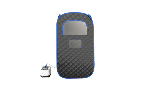 Portable Steam Sauna Tent With Folding Chair and Remote - Omega Lifestyles
