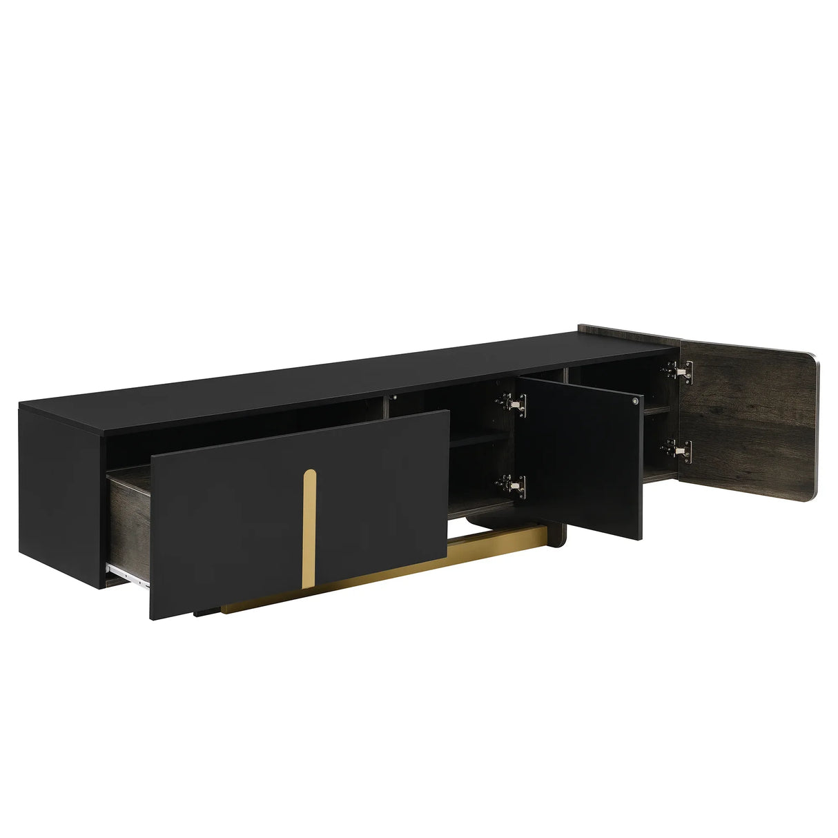 Modern Light Luxury TV Cabinet And Coffee Table Set - Omega Lifestyles