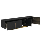 Modern Light Luxury TV Cabinet And Coffee Table Set - Omega Lifestyles