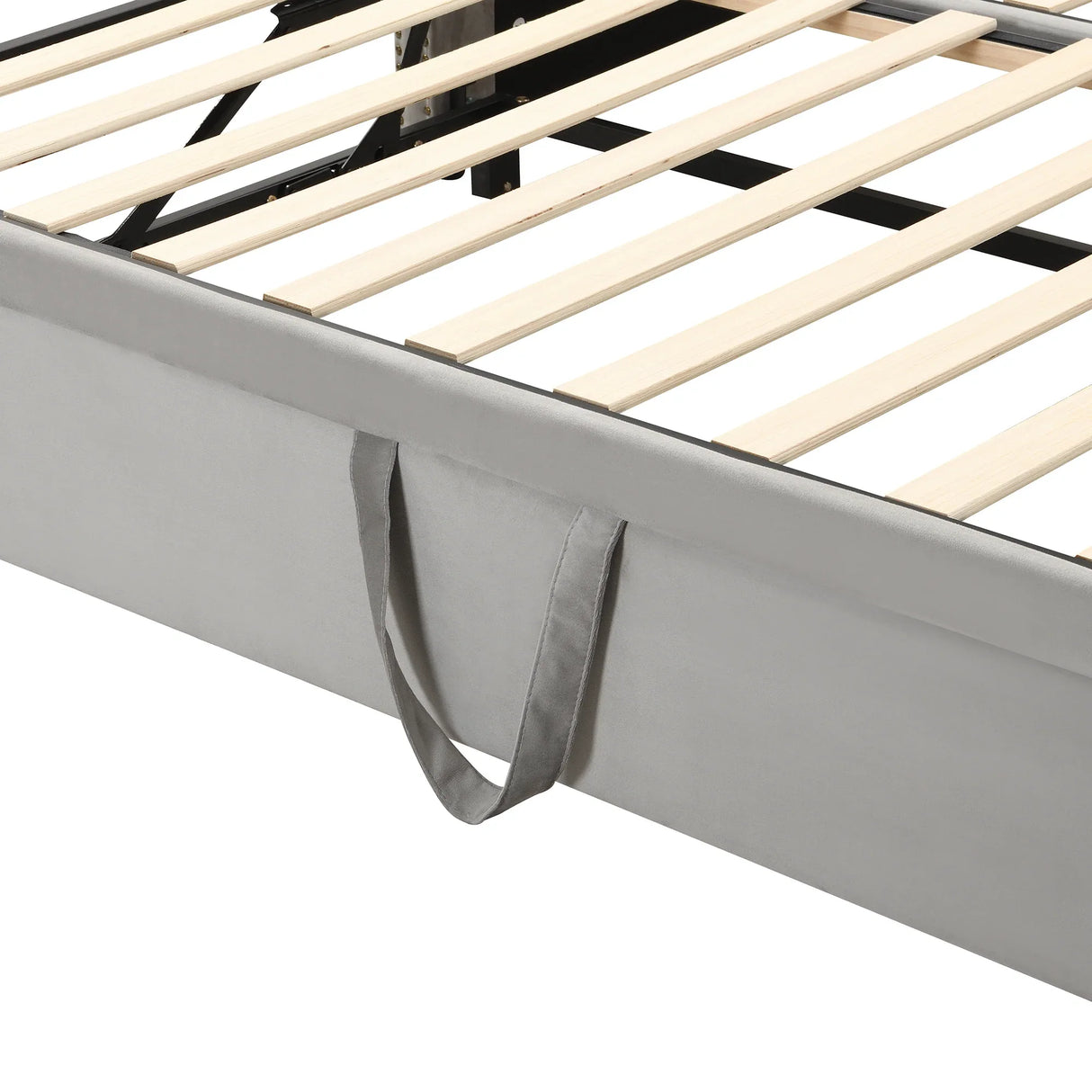 Twin Upholstered Velvet Daybed With Pop-Up Trundle - Omega Lifestyles