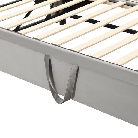 Twin Upholstered Velvet Daybed With Pop-Up Trundle - Omega Lifestyles