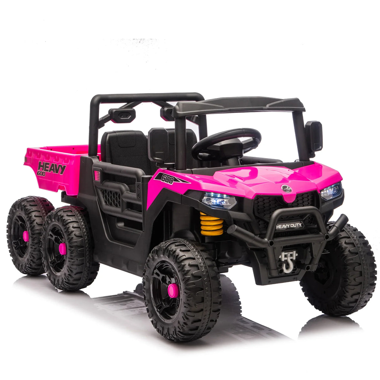 Kids Electric Ride On Six-Wheel Remote Control Dump Truck - Omega Lifestyles
