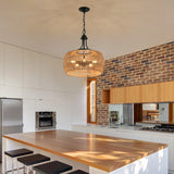 Boho Hemp Rope Hand-Woven Pendant Light - Omega Lifestyles