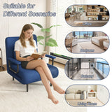 3-in-1 Folding Sofa Bed Adjustable Backrest Recliner Chair - Omega Lifestyles