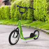 Youth Adjustable Handlebar Kick Scooter With Inflatable Tires - Omega Lifestyles
