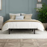 Full Upholstered Steel Platform Bed Frame - Omega Lifestyles