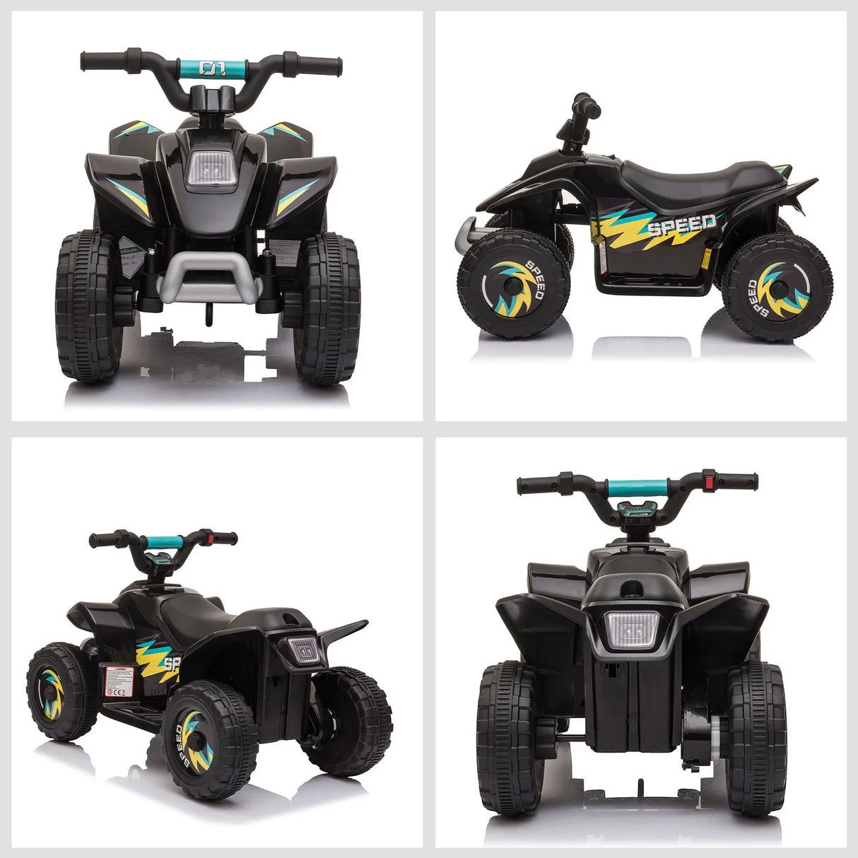 Electric 6V Battery Powered Kids ATV Ride-On Vehicle - Omega Lifestyles