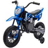 12V Electric Toddler Dirt Bike With Training Wheels - Omega Lifestyles