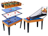 5-In-1 Multi-Game Table With Billiards Foosball Basketball - Omega Lifestyles