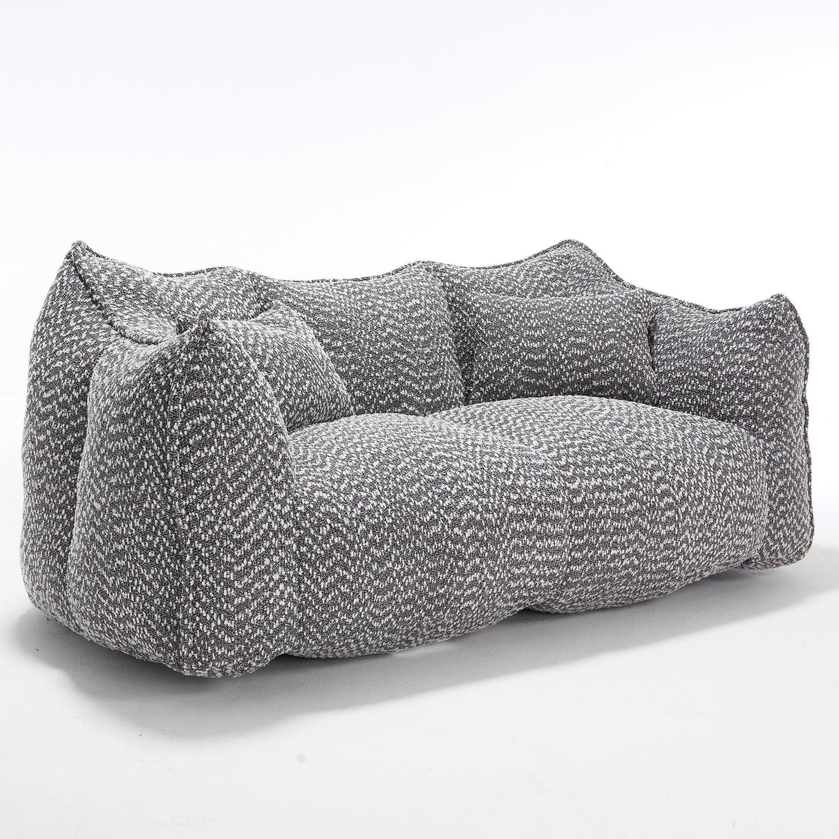 Dual Chenille Bean Bag Chair With High Resilience Foam Core - Omega Lifestyles