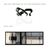 Outdoor Loveseat With Weather-Resistant HDPE Wicker Frame - Omega Lifestyles