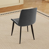 Modern PU Leather Ergonomic Dining Chairs Set of 4 - Omega Lifestyles