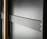 Rolling Kitchen Island Cart With Rubber Wood Tabletop - Omega Lifestyles