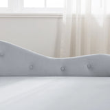 Classic Velvet Storage Chaise Lounge With Pillow - Omega Lifestyles