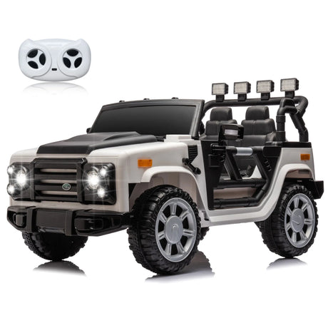 Battery-Powered Four-Wheel Drive Kids Ride-On Car With Remote - Omega Lifestyles