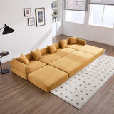 Convertible Corduroy Memory Foam Folding Sofa Bed - Omega Lifestyles