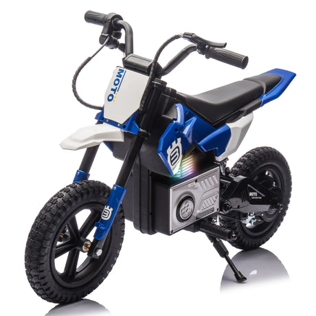 24V Kids Electric Ride On Motocross Motorcycle With Bluetooth - Omega Lifestyles