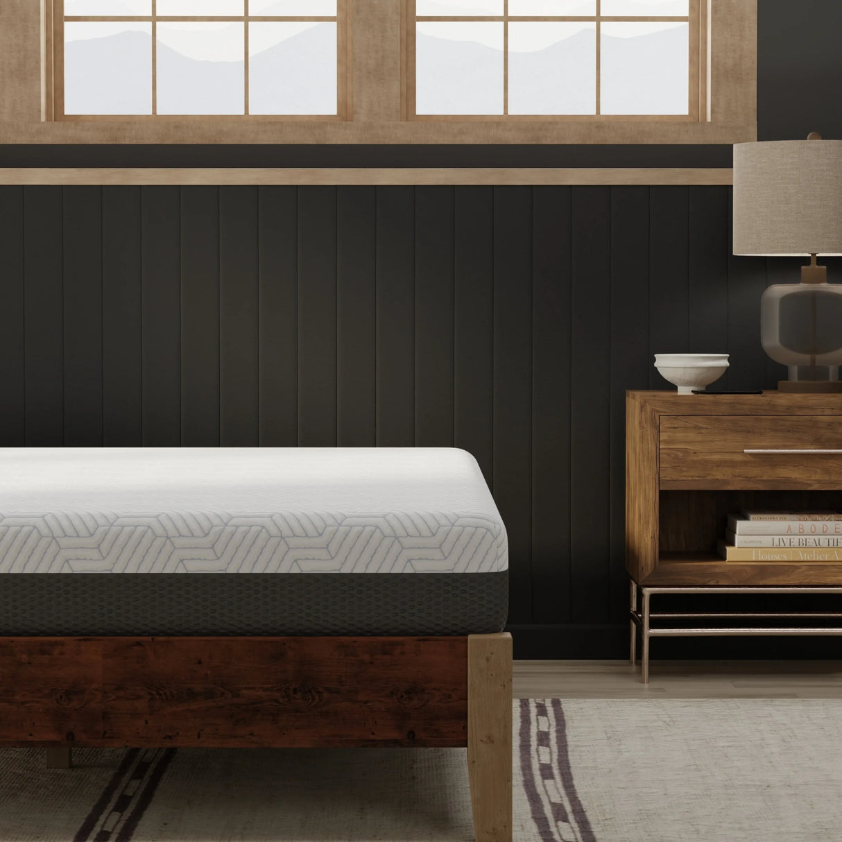 Full Firm 8-Inch Pur Chill Cooling Memory Foam Mattress - Omega Lifestyles