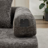 Comfy Convertible Chenille Folding Floor Sofa Bed - Omega Lifestyles