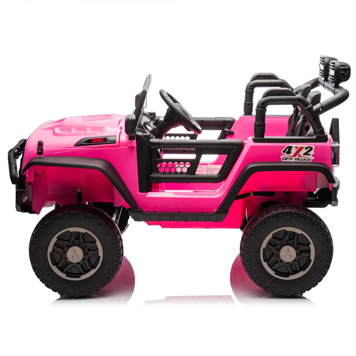 24V Two-Seater Kids Ride On Truck With Bluetooth Remote Control - Omega Lifestyles