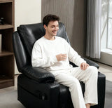 Oversized Swivel Recliner Massage Chair With Heat - Omega Lifestyles