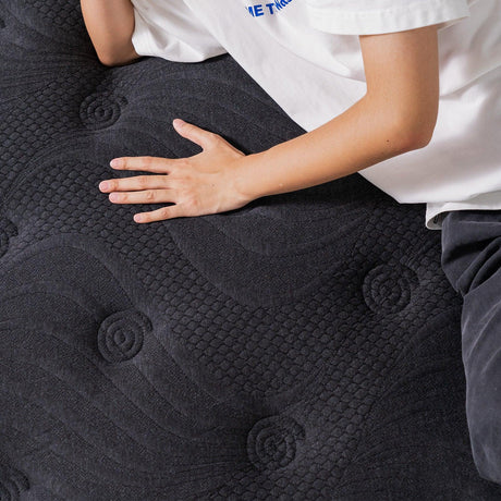 Medium 10-Inch Cooling Gel Hybrid Full Mattress - Omega Lifestyles