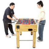 54-Inch Light Cherry Foosball Table With E-Z Spin Bearings - Omega Lifestyles