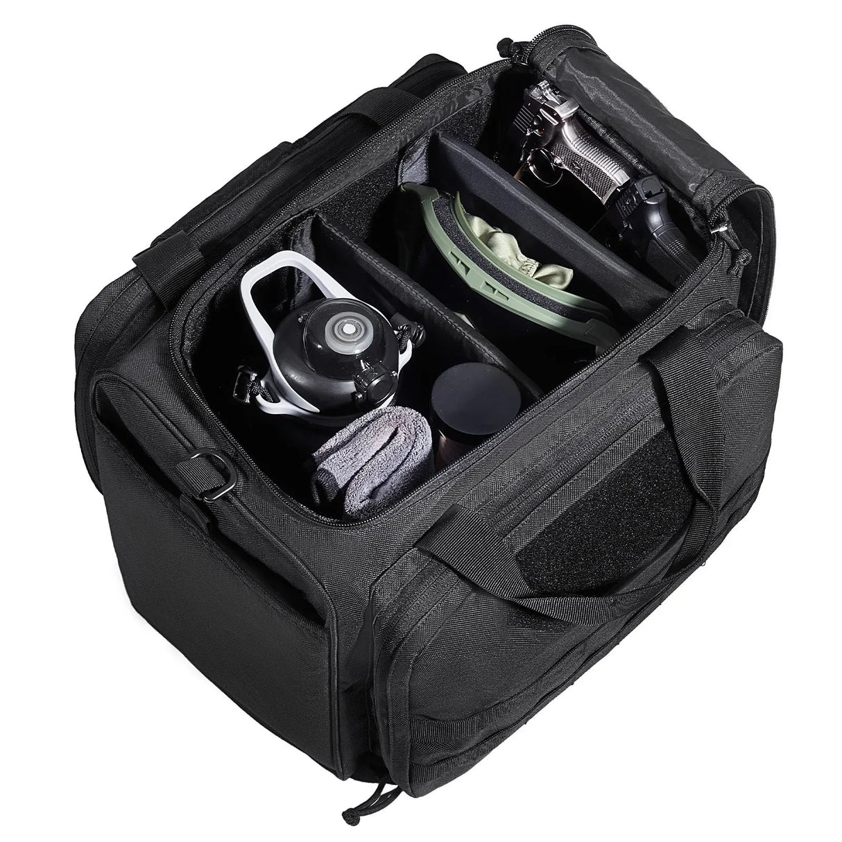Tactical 3-Pistol Polyester Gun Range Bag - Omega Lifestyles