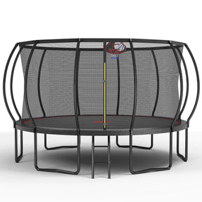 14-Foot Outdoor Galvanized Steel Frame Garden Trampoline - Omega Lifestyles
