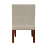 Fabric Accent Chair Set Of 2 With Round Wood Table - Omega Lifestyles