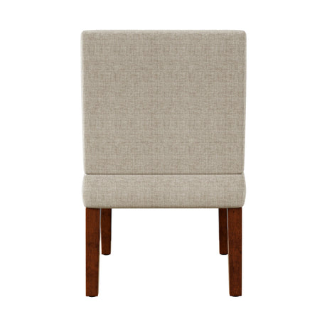 Fabric Accent Chair Set Of 2 With Round Wood Table - Omega Lifestyles