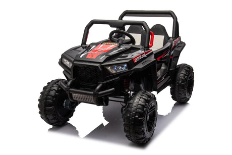 Electric Four-Wheel Drive Kids Ride-On Car With Leather Seat - Omega Lifestyles