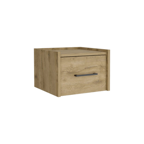 Floating Wall-Mounted Nightstand With Drawer Storage - Omega Lifestyles