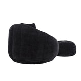 Chenille Memory Foam Lazy Sofa With Ottoman - Omega Lifestyles