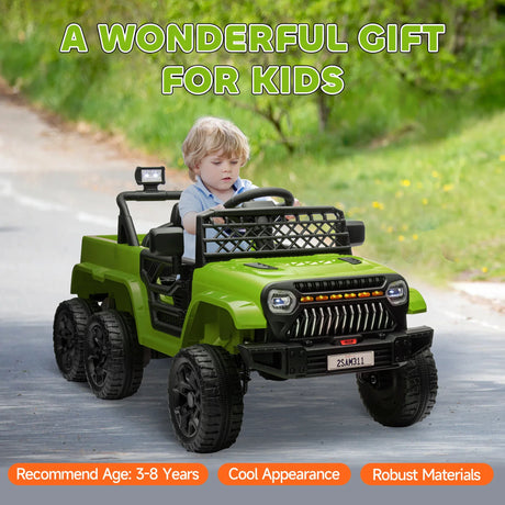 12V 4x4 Kids Electric Ride-On Car With Remote Control - Omega Lifestyles