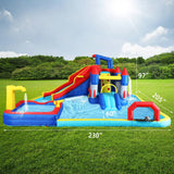 10-Inch Multicolor Oxford Fabric Inflatable Water Park Playground - Omega Lifestyles