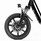 Adult Folding Electric 350W Motor 2-Seat Carbon Steel Trike - Omega Lifestyles