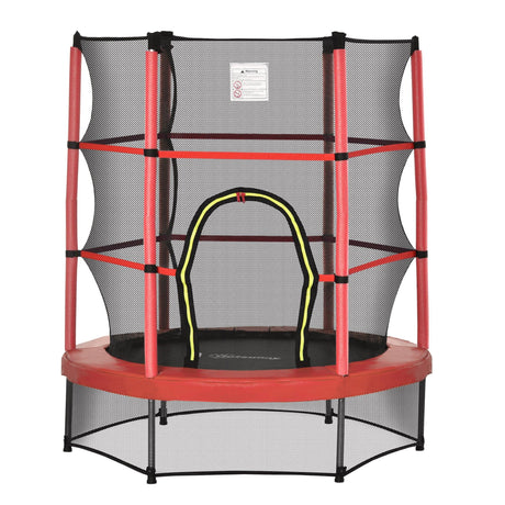 Kids Springless Indoor Outdoor Safety Trampoline With Net - Omega Lifestyles