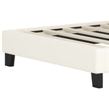 Twin Upholstered Princess Platform Bed With Crown Headboard - Omega Lifestyles