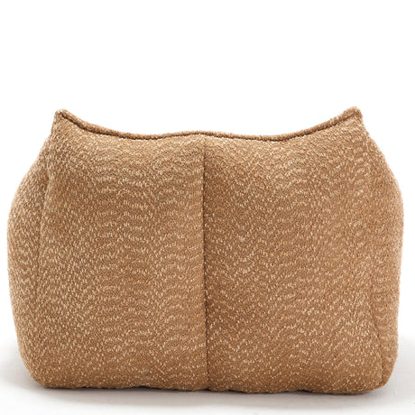 Chenille Bean Bag Chair Soft Foam Living Room Seating - Omega Lifestyles