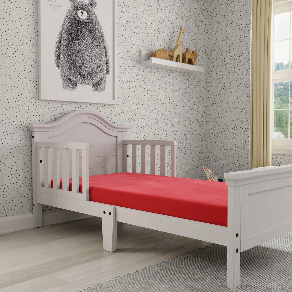 Medium 5-Inch Soft Foam Twin Kids Mattress With Water-Resistant Cover - Omega Lifestyles