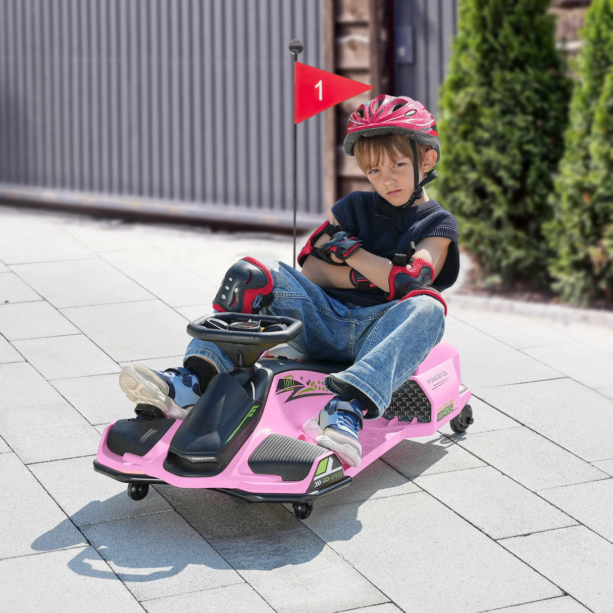 Electric Drift Kids Go Kart With Music And Lights - Omega Lifestyles
